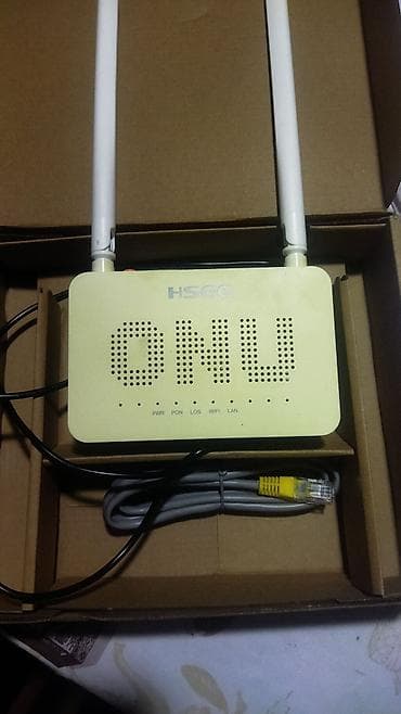 HSGQ ONU Wi‑Fi marşrutlayıcı/GPON ONT - Model: HSGQ ONU (üzərində