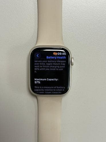 iphone azn: Smart saat, Apple, Suya davamlı, rəng - Gümüşü — 2