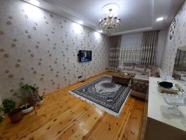 sumgayıt kiralık ev: 3 otaqlı, Yeni tikili, 90 kv. m — 2