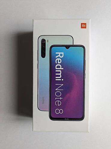 redmi note 11s ikinci el: Redmi Note 8, 64 GB, rəng - Qara, Barmaq izi — 3
