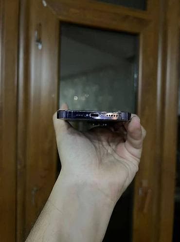 irşad iphone 12 pro: IPhone 14 Pro Max, 128 GB, Deep Purple, Zəmanət, Simsiz şarj, Face ID — 5