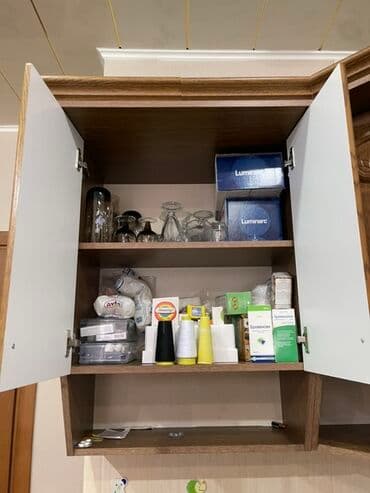 sovde az mebel: Mətbəx üçün üst asma dolablar dəsti - Material: ağac fakturalı — 9