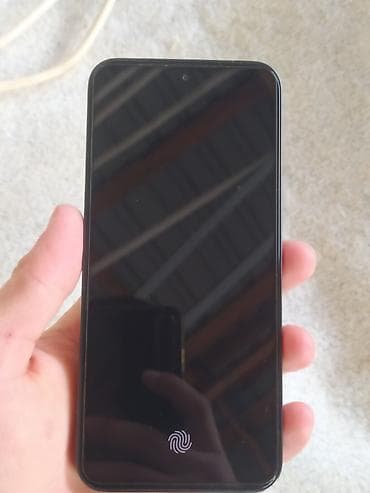 smart box: Smartfon – tam ekranlı ön panel, ekranaltı barmaq izi oxuyucu ikonu — 4