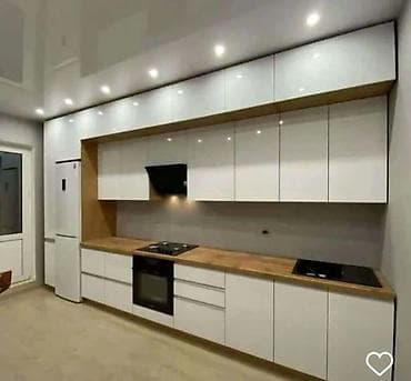 Sifarişlə mətbəx dəsti, Özü çəkən petlələr, MDF, Kredit yoxdur, Pulsuz çatdırılma