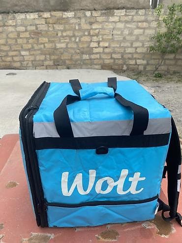 Сумки для курьеров: Wolt Partner termo çanta (kuryer üçün) - Ölçü: böyük tutumlu kvadrat — 5