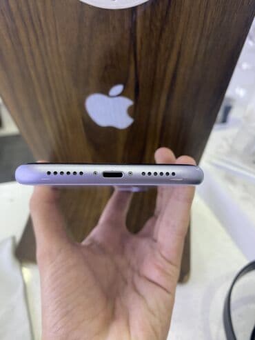 iphone 11 vietnam: IPhone 11, 64 GB, Deep Purple, Zəmanət, Simsiz şarj, Face ID — 6