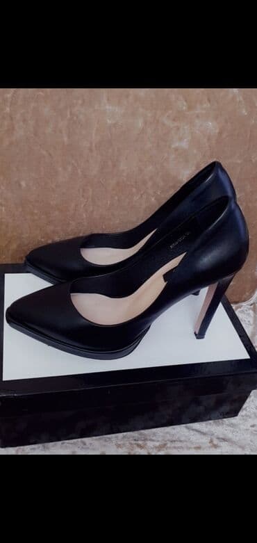 barya ayakkabı: Tuflilər, Ölçü: 38, rəng - Qara, İşlənmiş — 2