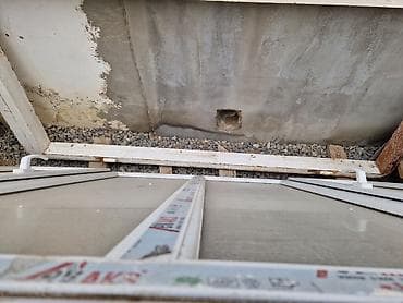hazır beton panel: Yeni İkiqat şüşə paketi Plastik pəncərə, Еni: 202 sm, Uzunluğu: 140 sm — 2