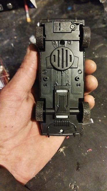 Velosipedlər: Qara rəngli kolleksiya maşın modeli – klassik sedan - Material: metal — 3