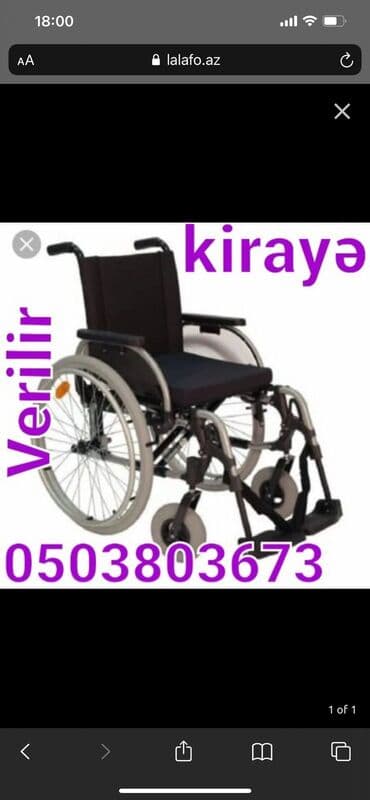 Əlil arabasi icaresi