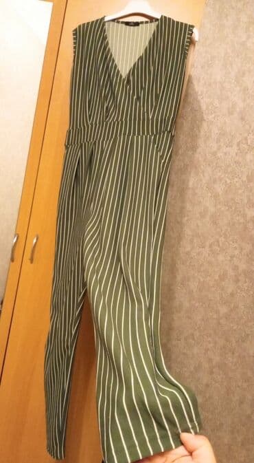 женские мокасины из текстиля: Xanım üçün yumşaq dartılan materialdan xaki rəngli tulum. St — 1