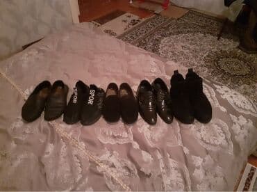 Свадебные платья и аксессуары: Kişi ayaqqabıları dəsti 5cutdur .nabuk botinka razmer.40 zamuj ayaqabi — 1