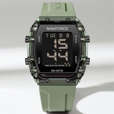 sport saat: Yeni, Qol saatı, NaviForce, rəng - Qara — 2