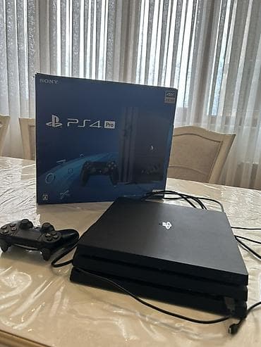 Sony PlayStation 4 Pro oyun konsolu - Model: PS4 Pro - Yaddaş: 1 TB