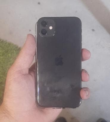 apple iphone 8: IPhone 11, 64 GB, Qara, Face ID — 1