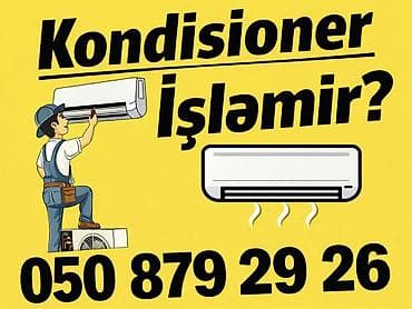 xirdalanda moyka satilir: Təmir, Split kondisionerlər, Quraşdırılma, Zəmanətlə, Pulsuz diaqnostika — 1