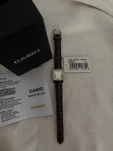 beli: Casio qadın saatı – model LTP-V007L-9BUDF yenidir, satıram çünki — 4