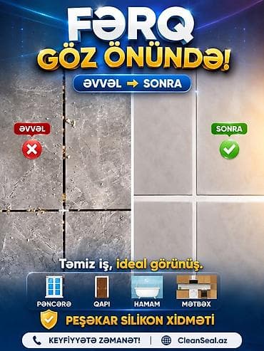 ağ qapilar: Peşəkar silikon xidmətləri – təmiz və səliqəli bitirmə işləri — 1