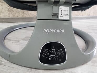 uşaq manejleri: POPYPAPA markalı, 5-i 1-də lüks, çoxfunksiyalı körpə beşiyi. Beşikdə — 4