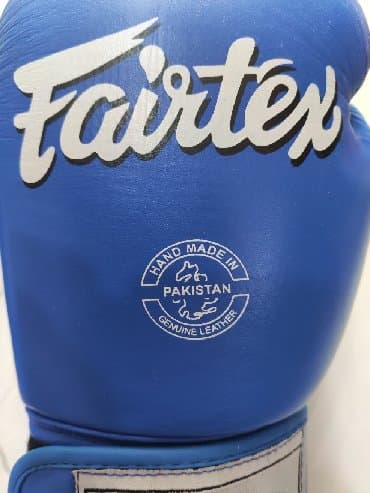 boks əlcəyi: Boks əlcəyi "Fairtex". Made in Pakistan. Təmiz natural dəridir — 3