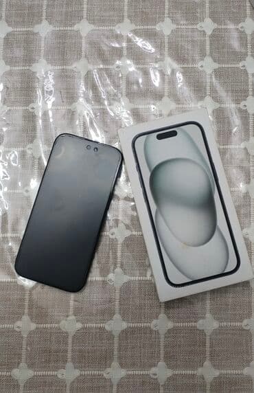 iphone 16 yığılma: IPhone 15, 128 GB, Qara, Face ID, Sənədlərlə — 1
