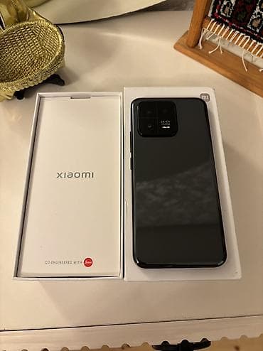 redmi pad 2 kabro: Xiaomi 13, 256 GB, rəng - Qara, 
 Barmaq izi, Simsiz şarj, İki sim kartlı — 3