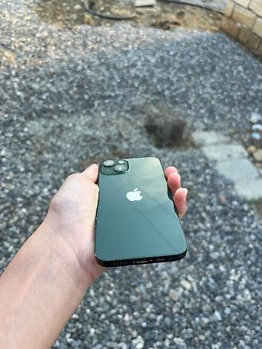 iphone xs 464: IPhone 13, 128 GB, Yaşıl, Barmaq izi, Face ID — 2