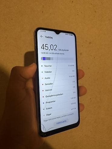 macbook air m4 ikinci el: Honor X6, 64 GB, rəng - Boz, Barmaq izi, Face ID — 4