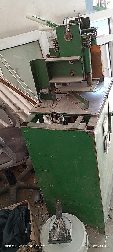 Ручные механические инструменты: PVC Payka Dezgahi işlək veziyyətdədi . Alan yoxlayib goturecey — 2