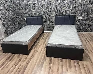 Кровати: Односпальная кровать, С подъемным механизмом, С матрасом, Без выдвижных ящиков — 1