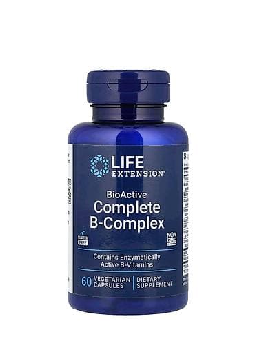Gözəllik və sağlamlıq: Life Extension BioActive Complete B-Complex – qida əlavəsi Məhsul — 1