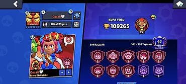 Спорт и хобби: Brawl Stars hesabı – yüksək səviyyəli kolleksiya və kuboklar - Kupa — 1