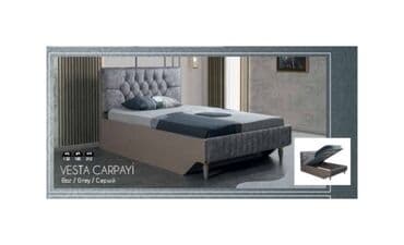 akril mdf: Yeni, Təknəfərlik çarpayı, Bazalı, Matras ilə, Siyirməsiz, Türkiyə — 1