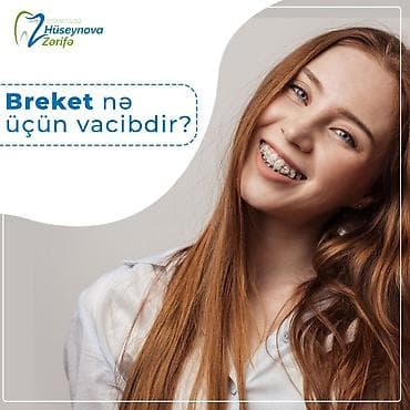 акция на установку брекетов: İnstaqram dr.zerif). Seçilən pasientlerə sonda kappa hədiyyə — 3