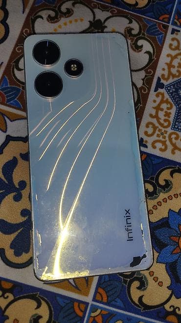 Infinix HOT 30i, 256 GB, rəng - Ağ, Sensor