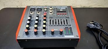 korg pa x1: Yamaha MQ4/MG4 4-Kanallı Aktiv səs mikseri hər kanal 150Wx2 kalonka — 8