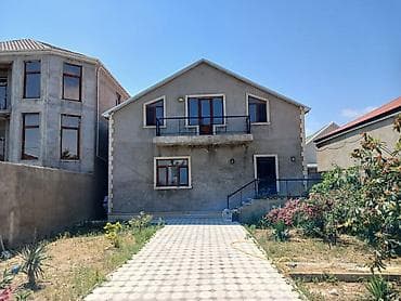 gencede ev: 6 otaqlı, 200 kv. m, Orta təmir — 1