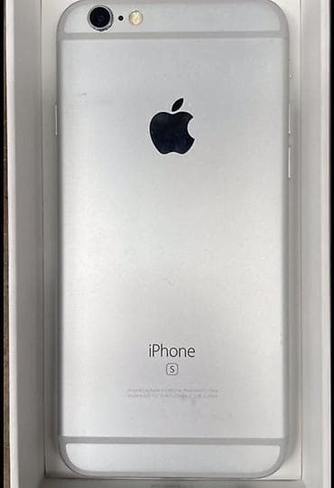 i̇phone 8: IPhone 6s, 32 GB, Gümüşü, Barmaq izi — 1