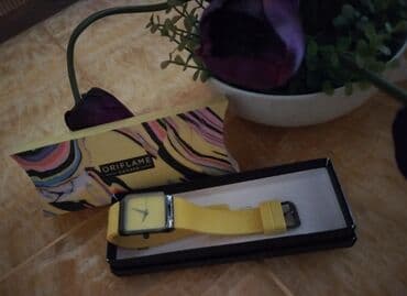 relax saat: Yeni, Qol saatı, rəng - Sarı — 1