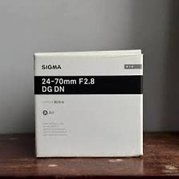 Elektronika: Sigma 24-70mm F2.8 DG DN | Art obyektiv (qutu) - Fokus məsafəsi — 1