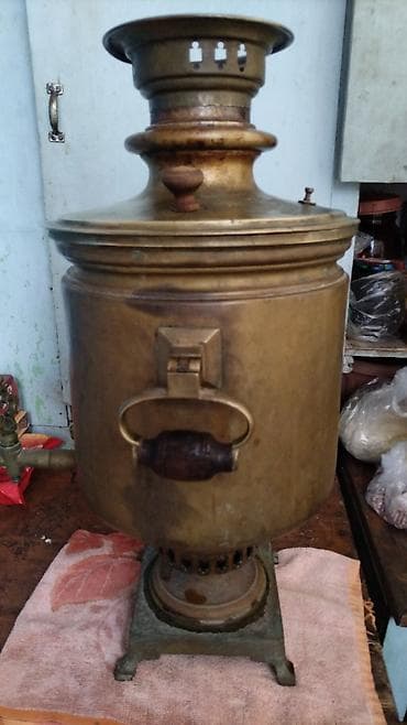 lalafo samovar: İşlənmiş Od Samovar, 10 l, Ünvandan götürmə — 3