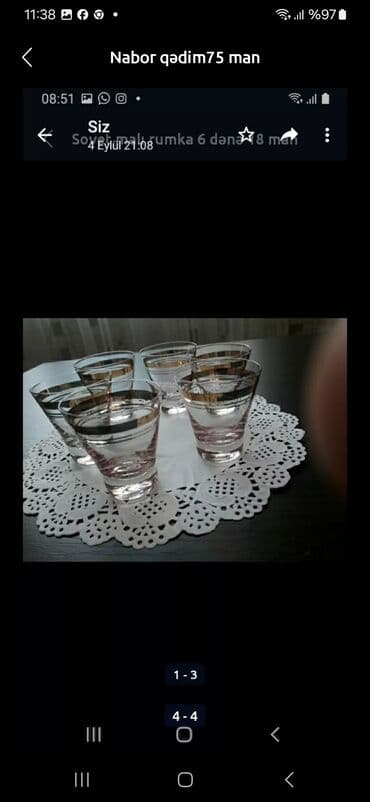 qədimi qab: Qədəhlər — 4