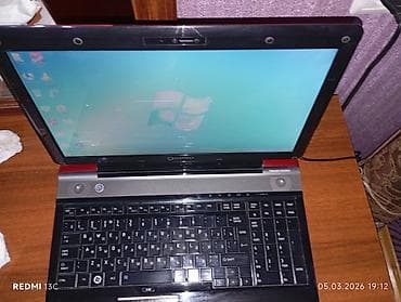 acer nitro ei242qrp: Toshiba Qosmio noutbuku - Parlaq qırmızı qapaqlı, Qosmio loqolu — 5