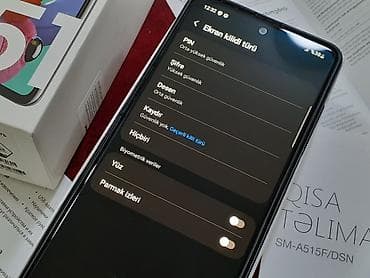 poco x3 nfs: Samsung Galaxy A51 5G, 128 GB, Zəmanət, Düyməli, Sensor — 6
