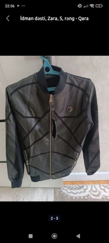 İdman dəsti, Zara, S, rəng - Qara