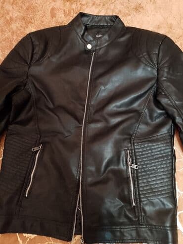кожаные куртки турция мужские: Tezedi 45manatdi.Razmer balaca olduğu üçün satılır.Tezed,i — 6