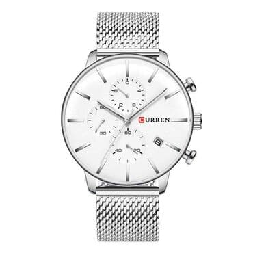 Kişi qol saatı Curren Mexanizm: Kvars Siferblat tipi: Oxlu Rəng