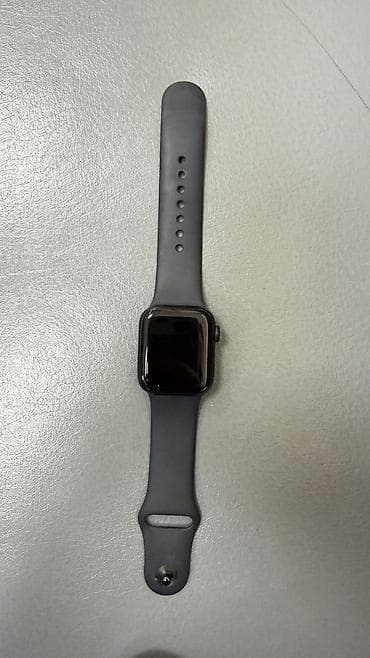 Smart saatlar: İşlənmiş, Smart saat, Apple, Аnti-lost, rəng - Qara — 1