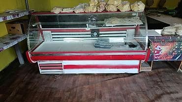 Moyka avadanlığı: 2 metr vitrin soyuducu satilir 400 manat.Unvan Hokmeli.SH — 1