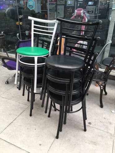 кресло качалка купить в баку: Новый, Простой стул, Металл, Азербайджан — 3